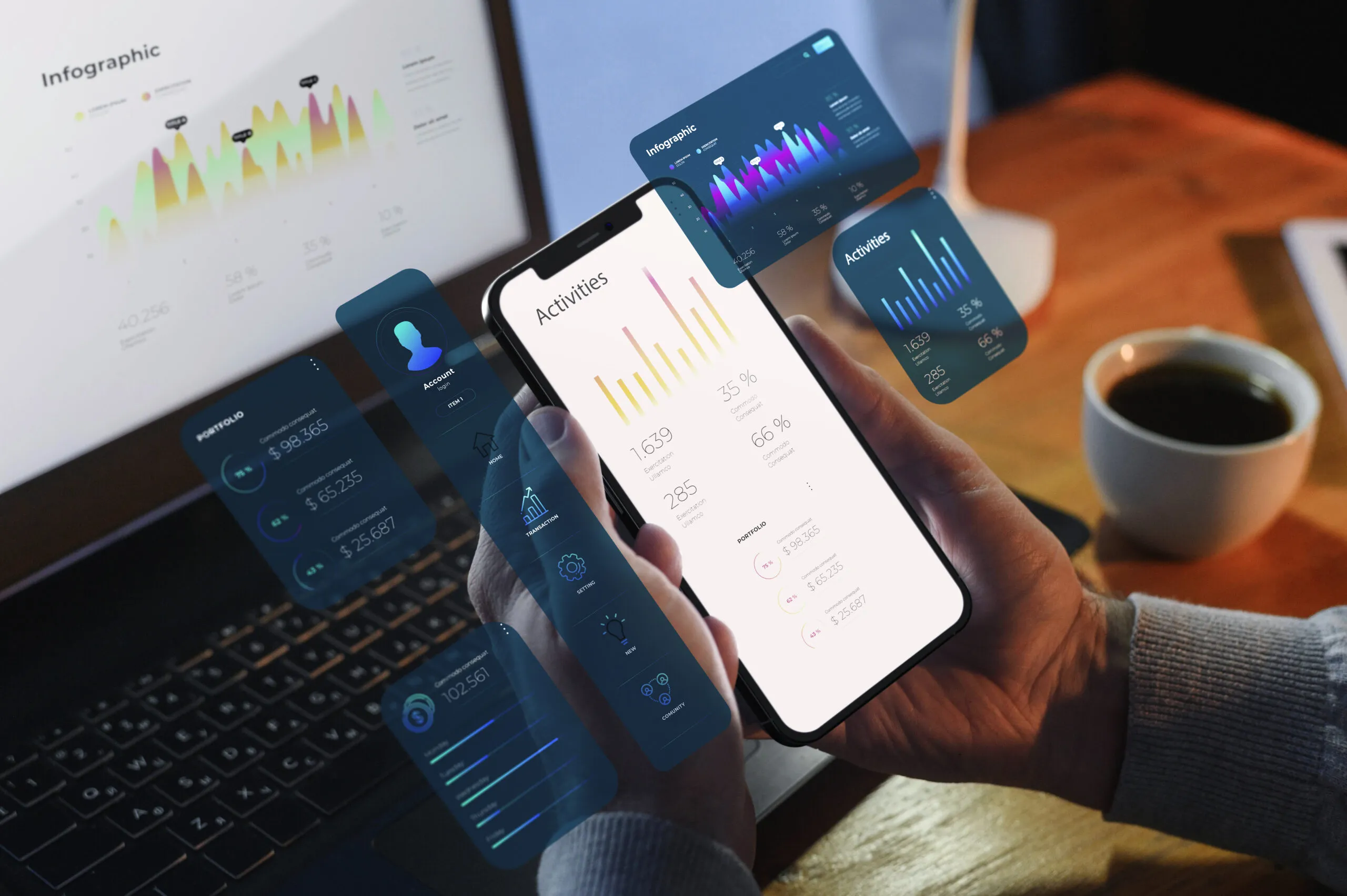 Representation User Experience Interface Design - Android Development Services